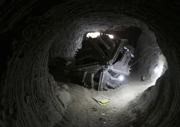 Afrin merkezdeki tüneller ortaya çıkarıldı