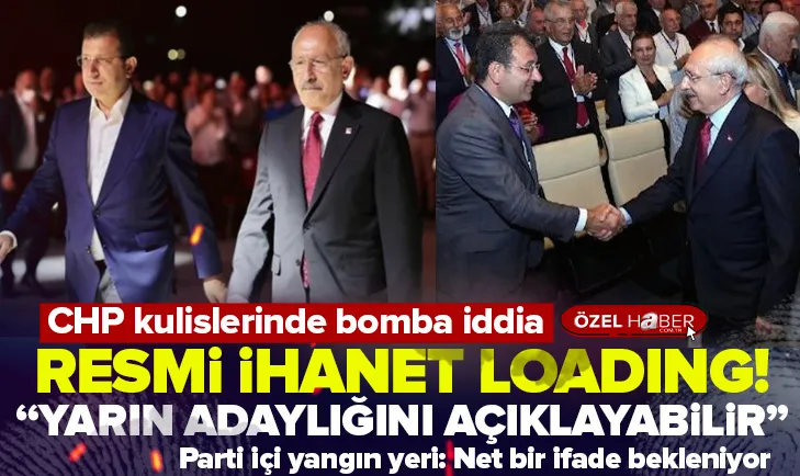 İmamoğlu yarın adaylığını açıklayabilir