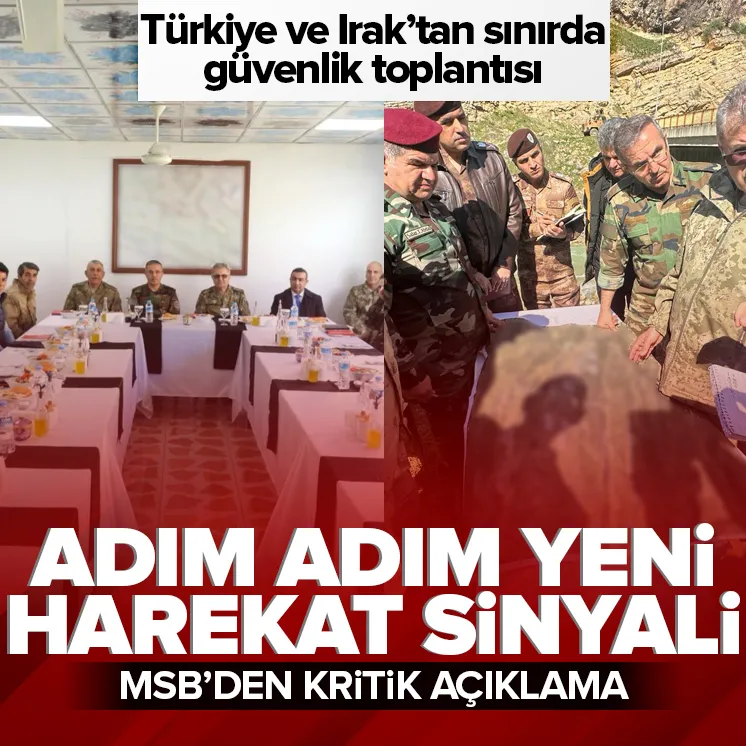 Yeni bir harekat mı geliyor? Türkiye ve Irak arasında güvenlik toplantısı