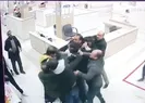 Hastanede dehşet anları kamerada