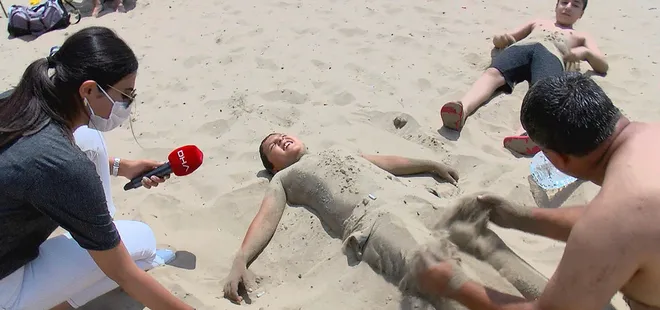 Tatil başladı Şile plajlarında yer kalmadı