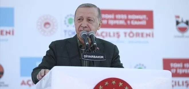Başkan Recep Tayyip Erdoğan, Diyarbakır’da TOKİ konutlarının temel atma törenine katılacak!