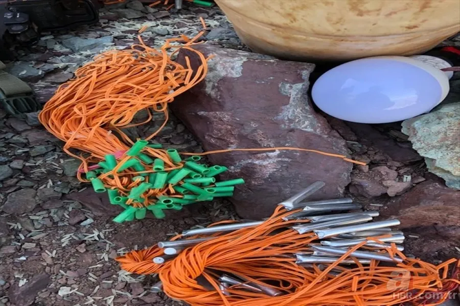 Pençe Harekâtı'nda çok sayıda yaşam malzemesi ve mühimmat ele geçirildi 15