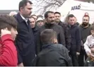 Bakan Kurum Düzcede yıkım çalışmasına katıldı