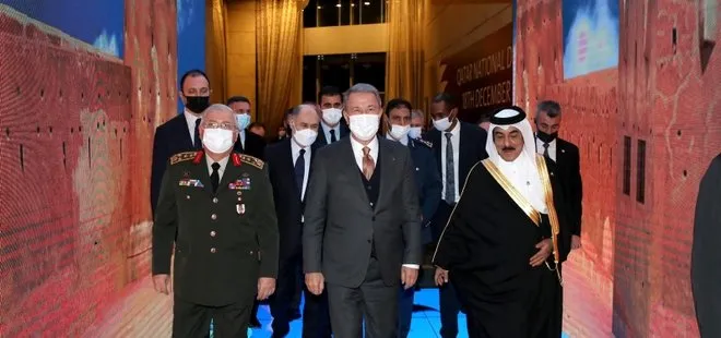 Milli Savunma Bakanı Hulusi Akar Katar Milli Günü’ne katıldı