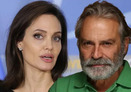 Haluk Bilginer ile Angelina Jolie'nin yeni kareleri sosyal medyayı salladı! 