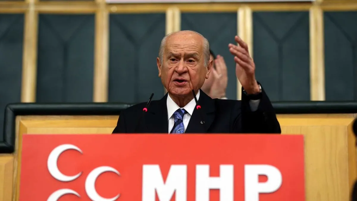 MHP lideri Devlet Bahçeli: Nihayet tomurcuklar çiçek açtı
