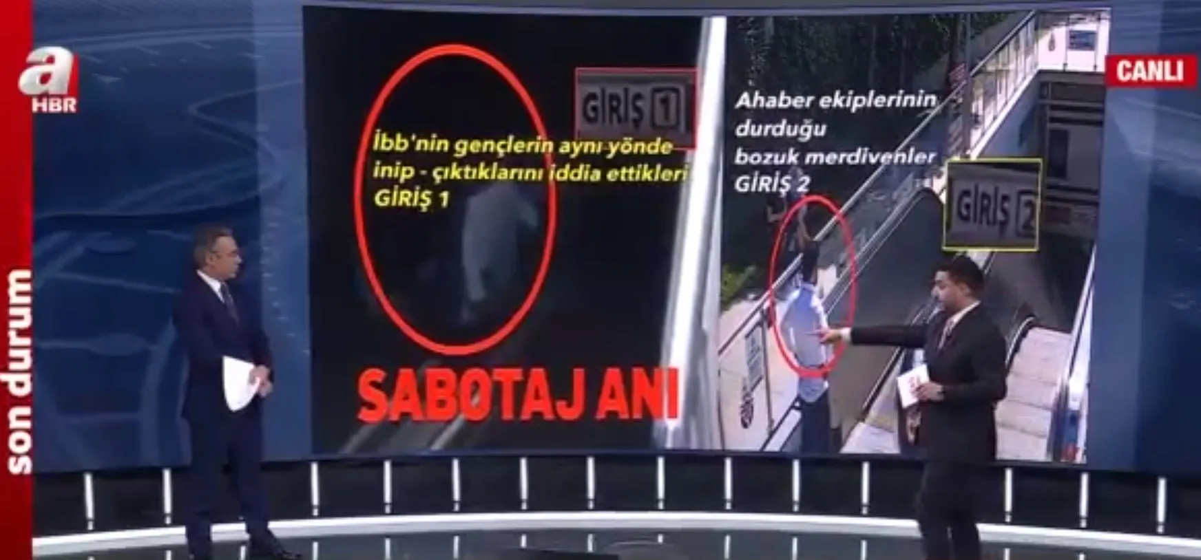 İBB’de çözüm yok algı var: Bozuk merdivenlere kılıf aradı iftira attı! Kendi çalışanı yalanı ortaya çıkardı