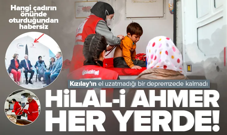 Kızılayın el uzatmadığı tek bir depremzede kalmadı