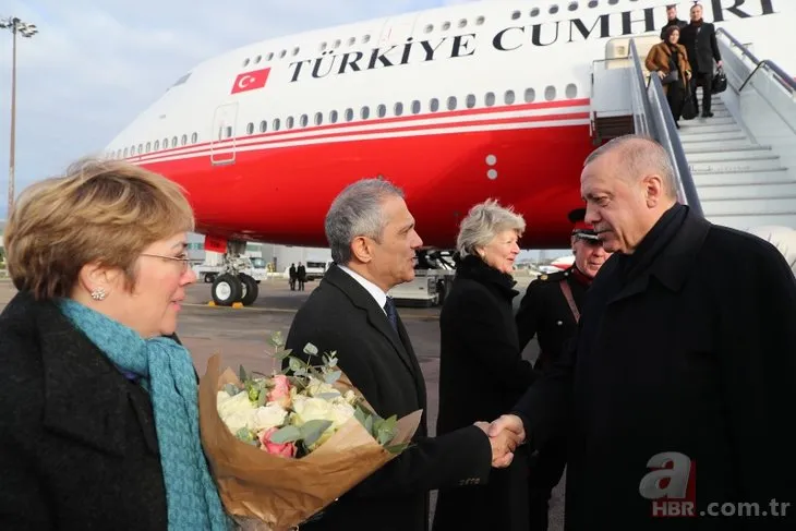 Başkan Erdoğan NATO Zirvesi için Londra’da