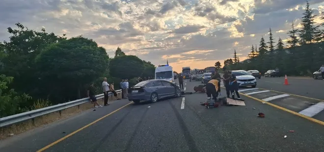 Elazığ’da motosiklet ile otomobil çarpıştı: 1 ölü 1 yaralı