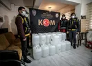 1 ton sahte alkol ele geçirildi
