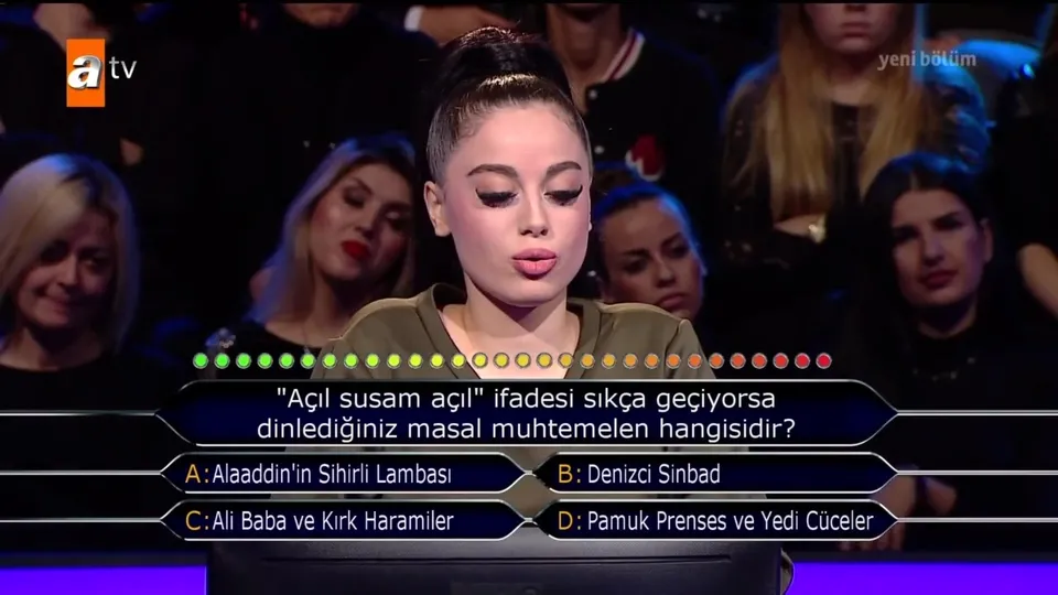 Kim Milyoner Olmak İster 797. bölüm soru ve cevapları! Geceye damga vuran soru