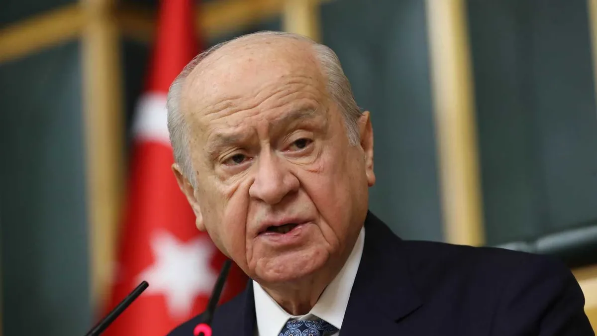 MHP lideri Bahçeli'den İmamoğlu yorumu: Hiç kimse dokunulmaz değildir