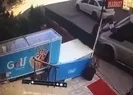 Eşini taciz eden kişiyi minibüsle biçti geçti!