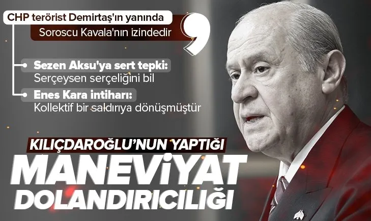 Son dakika: MHP Grup Toplantısı | Devlet Bahçeli’den önemli açıklamalar