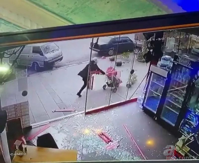 İstanbul'da lodos kabusu: Dehşeti yaşadılar! Can pazarı kamerada 7