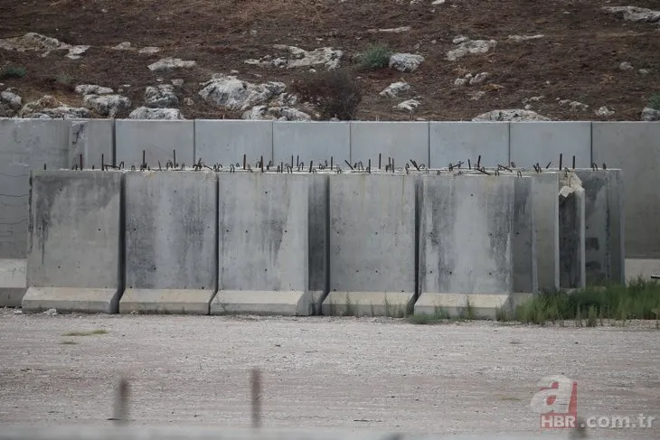 Son dakika: 9 tonluk beton mevziler Suriye sınırında