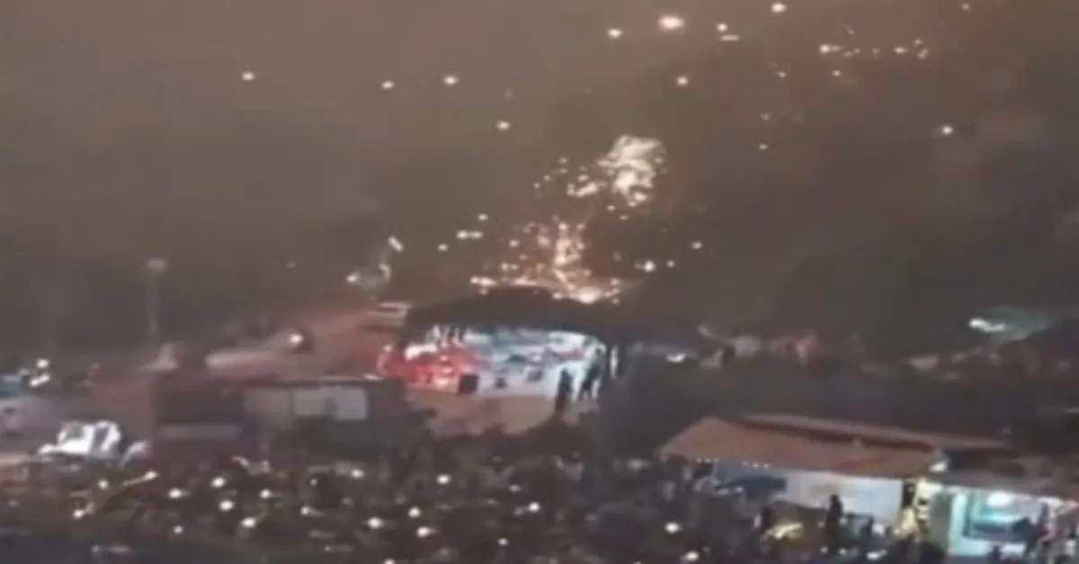 Başlarına dron yağdı!