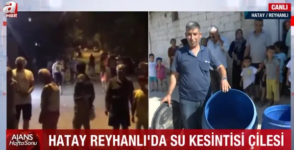 Hatay Reyhanlı'daki su kesintisi vatandaşı isyan ettirdi! CHP'li Belediye Başkanı Lütfü Savaş'a tepki: Bunun hesabını soracağız - 1