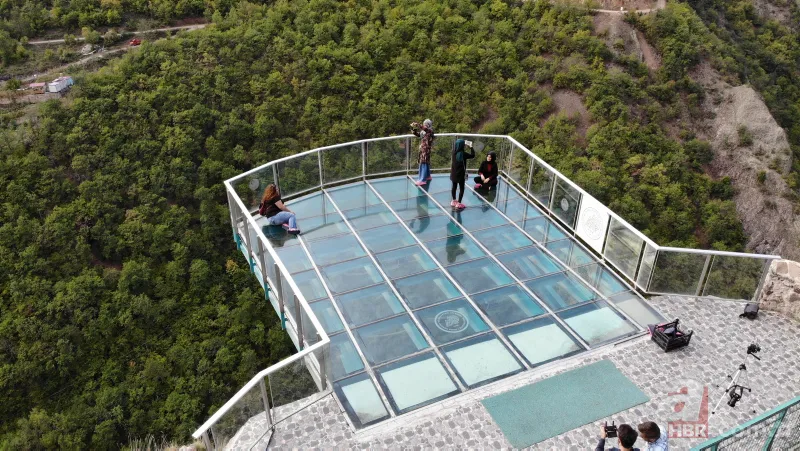 Türkiye'nin en yüksek cam seyir terasına yoğun ilgi 8