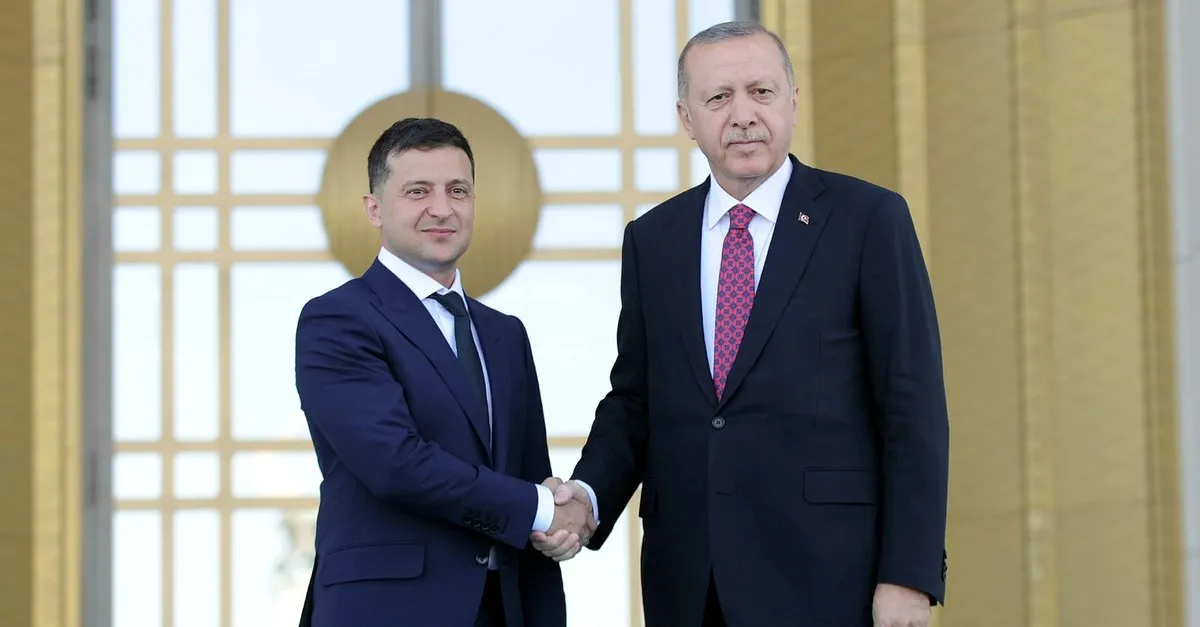 Vladimir Zelenskiy Ankara'da | Video