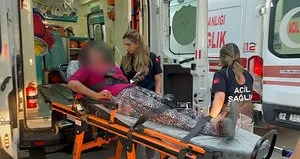Taşlı saldırıya uğrayan kadın yaralandı