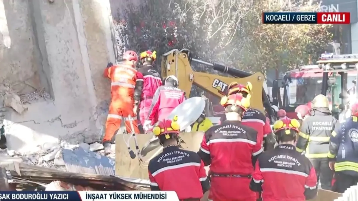 Gebze’de çöken bina | Türkiye’de en riskli binalar! Uzman isim A Haber’de uyardı