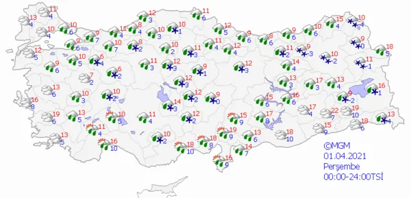 1616866039773.png Sağanak yağış geri geliyor! Tüm yurdu etkisi altına alacak! İstanbul Ankara İzmir hava durumu - 10