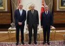 Başkan Erdoğan Gantz’i kabul etti