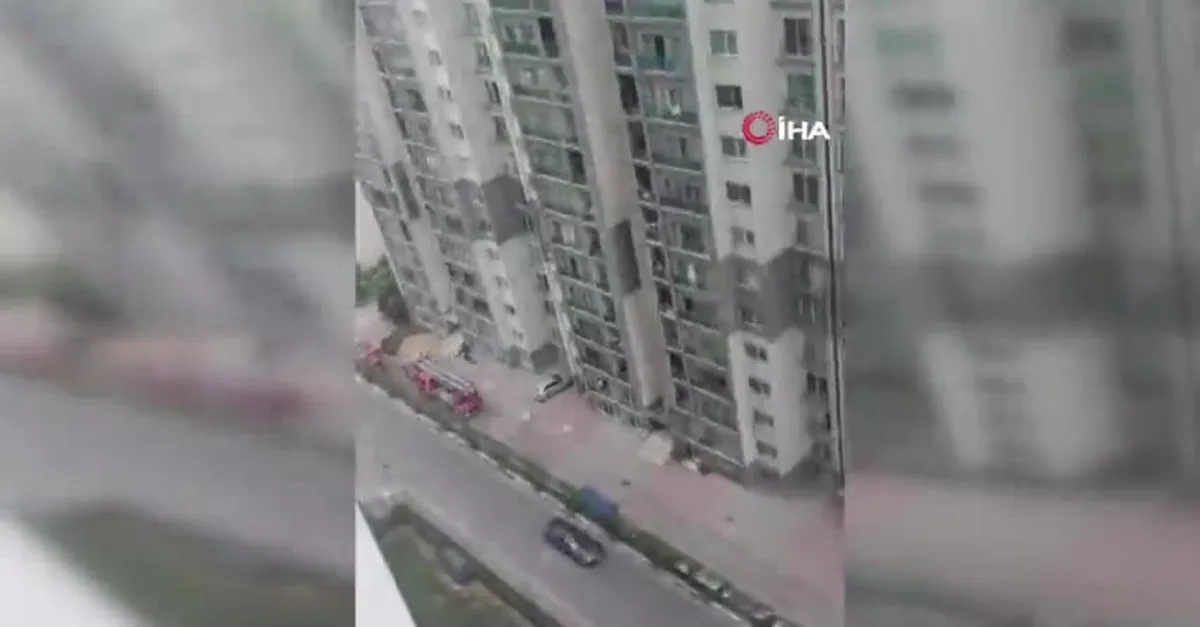 Esenyurt'ta sitede yangın paniği