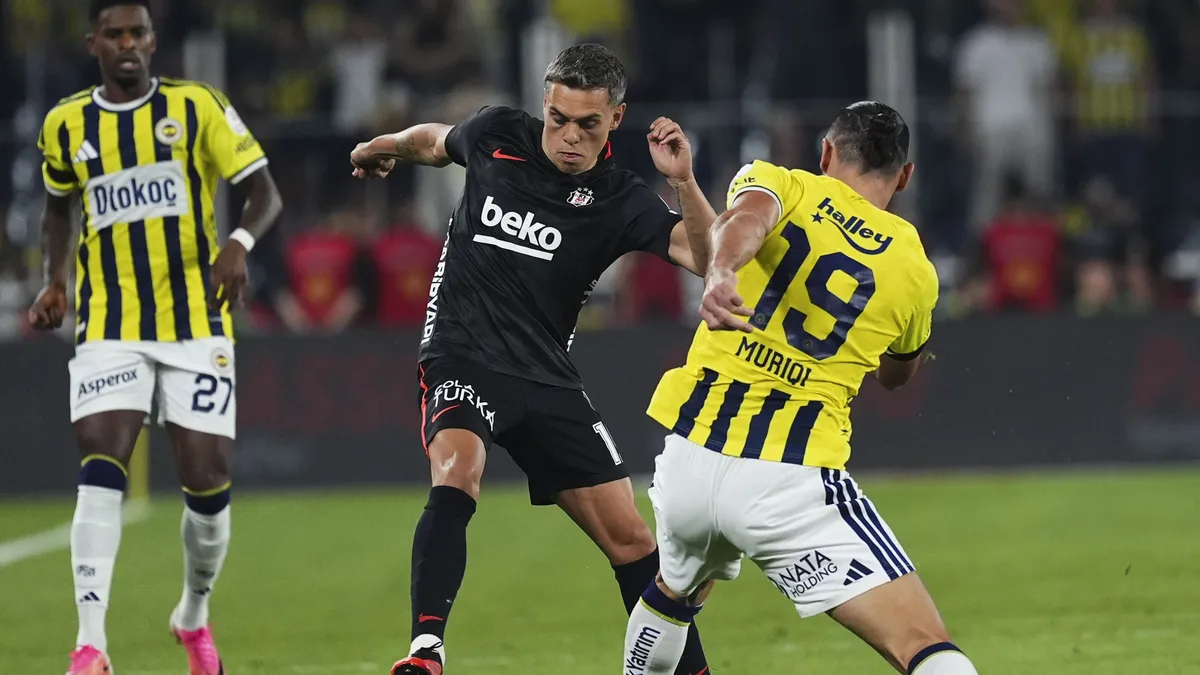 Kartal geriden gelerek kazandı! Maç sonucu: Fenerbahçe 1-2 Beşiktaş