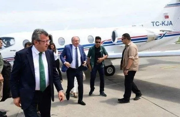 Muharrem İnce mitinglere özel uçağıyla gidiyor - 1