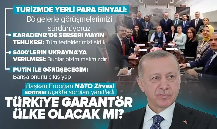 Son dakika: Başkan Erdoğan yurda döndü! Brüksel dönüşü Başkan Erdoğan basın mensuplarının sorularını yanıtladı
