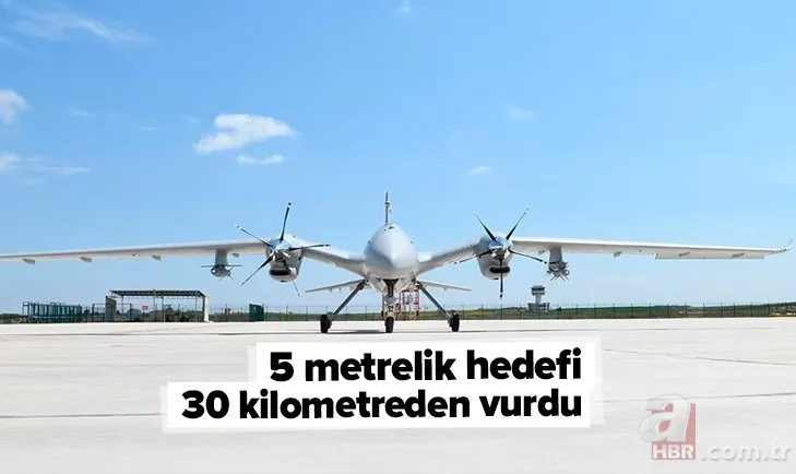 Türkiye sadece 5 adet üretti! 30 kilometreden 5 metrelik hedefi vurdu