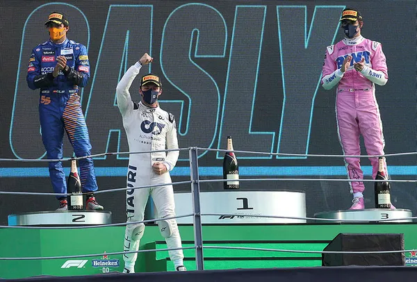 Son dakika: Formula 1'de İtalya Grand Prix'ini Pierre Gasly kazandı - 4
