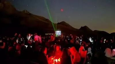 Erciyes’te meteor yağmuru büyüledi