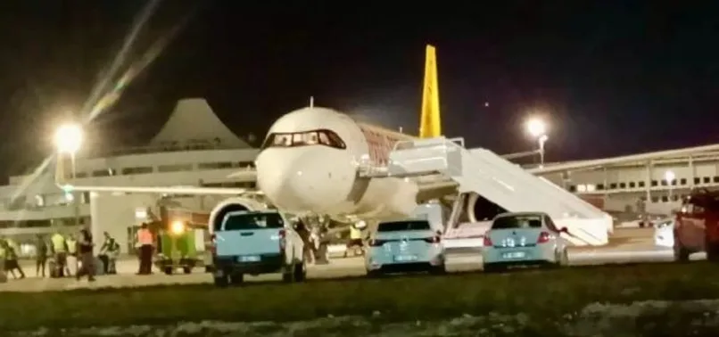 Sabiha Gökçen-Riyad seferini yapan uçak Antalya Havalimanı'na acil iniş yaptı