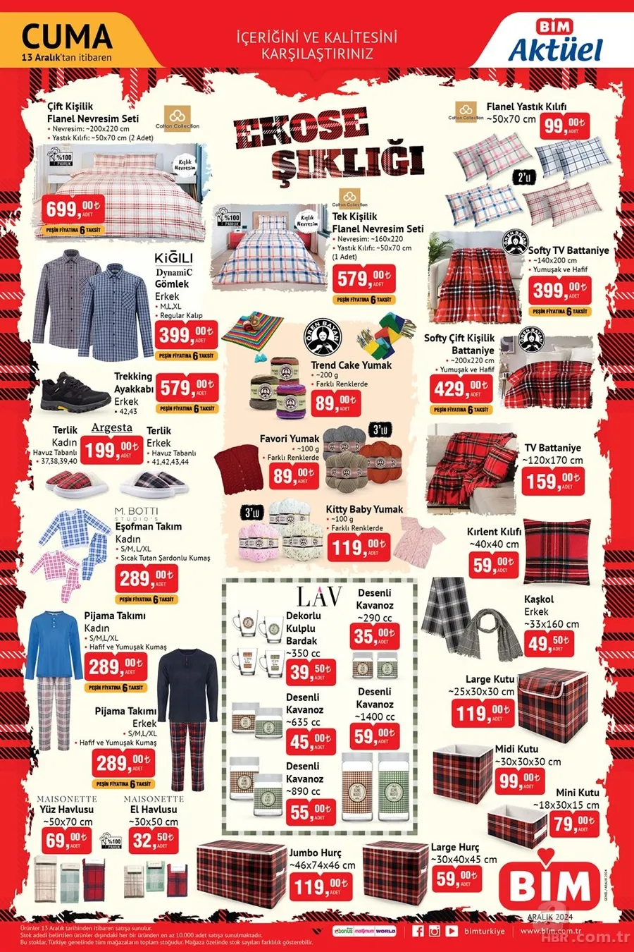 BİM aktüel 10-13 Aralık 2024 | 5 litre ayçiçek yağı 279 TL, ısıtıcı çeşitleri 339 TL'den başlayan fiyatlarla satışta... 3