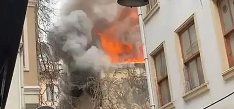 Ortaköy'de restoranda yangın! Ekipler bölgeye sevk edildi