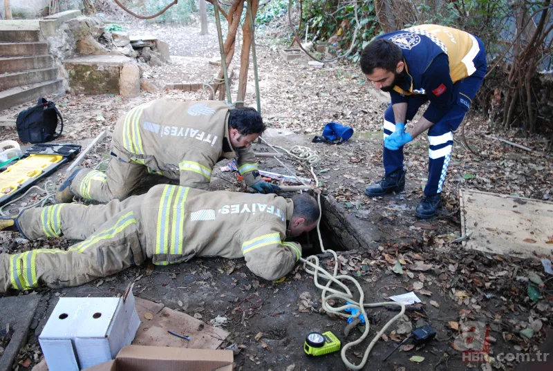 İstanbul Kadıköy'de garip olay! Tavuklarına yem vermek istedi kendini kuyuda buldu 1