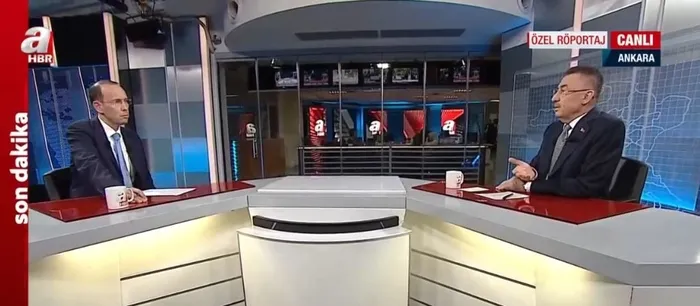 Cumhurbaşkanı Yardımcısı Fuat Oktay’dan A Haber canlı yayınında önemli açıklamalar: Mutlaka sandığa gitmeliyiz