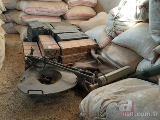 Teröristler, TIR'larla gelen milyonlarca liralık silahı bırakıp kaçtılar 10