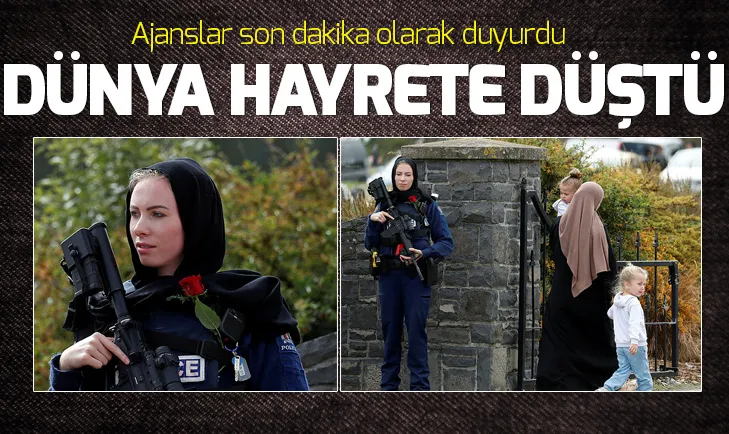Yeni Zelandada kadın polisten anlamlı hareket
