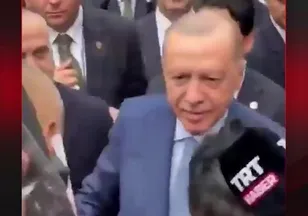 "BİR DÜNYA LİDERİ GELDİ ŞU ANDA"