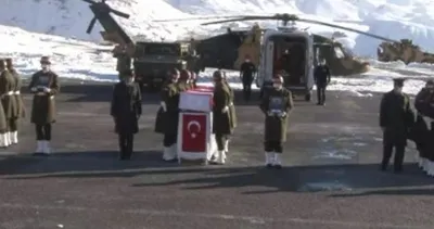 Hakkari'de şehit askerler için tören düzenlendi