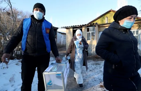 Kırgızistan’da oy verme işlemi sona erdi - 1