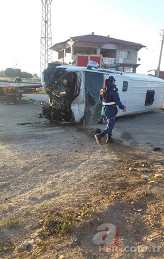 Malatyaspor taraftarını taşıyan otobüs devrildi 5