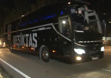 Beşiktaş kafilesi Gaziantep'e ayak bastı