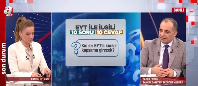 SON DAKİKA EYT HABERLERİ | EYT’DE BİR YAŞ ŞARTI OLACAK MI? EYT’de gün, yaş ve yıl hesabı nasıl olacak?